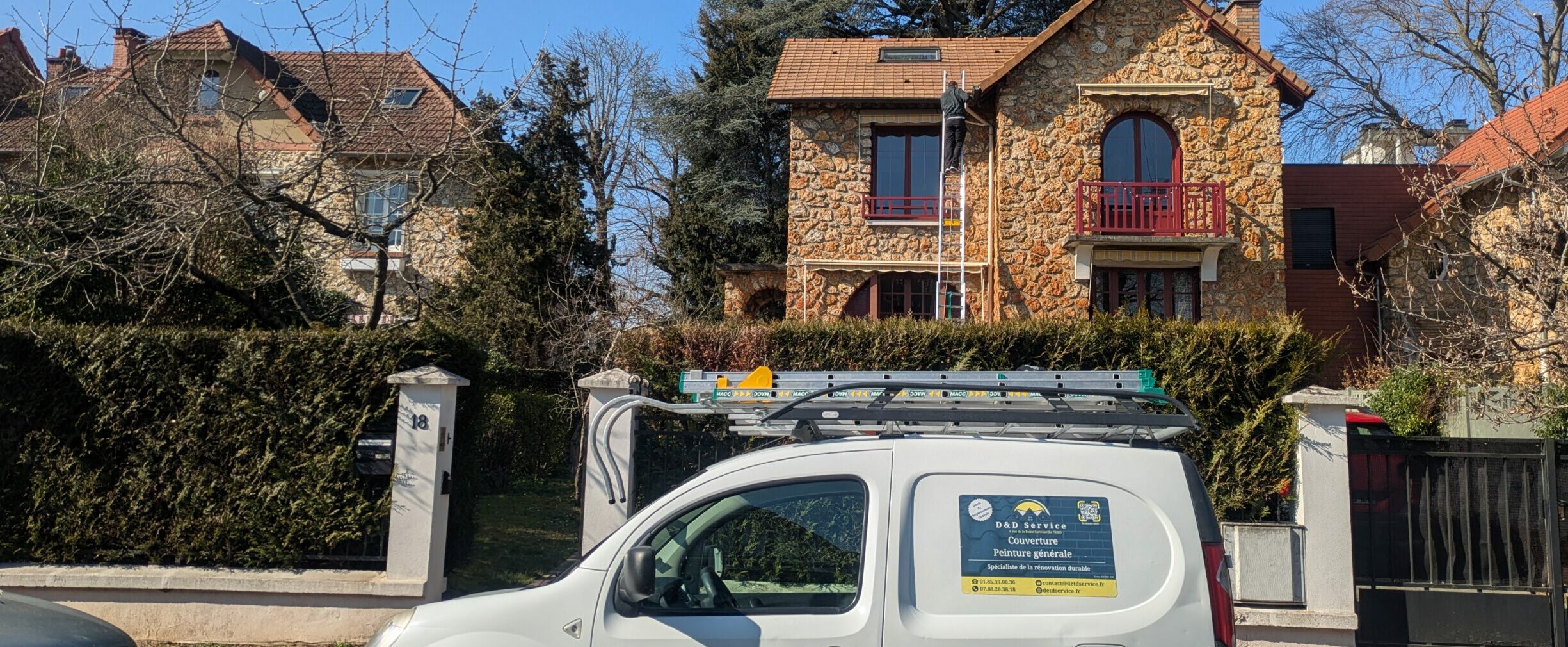 Chantier toiture Yvelines par D&D Service