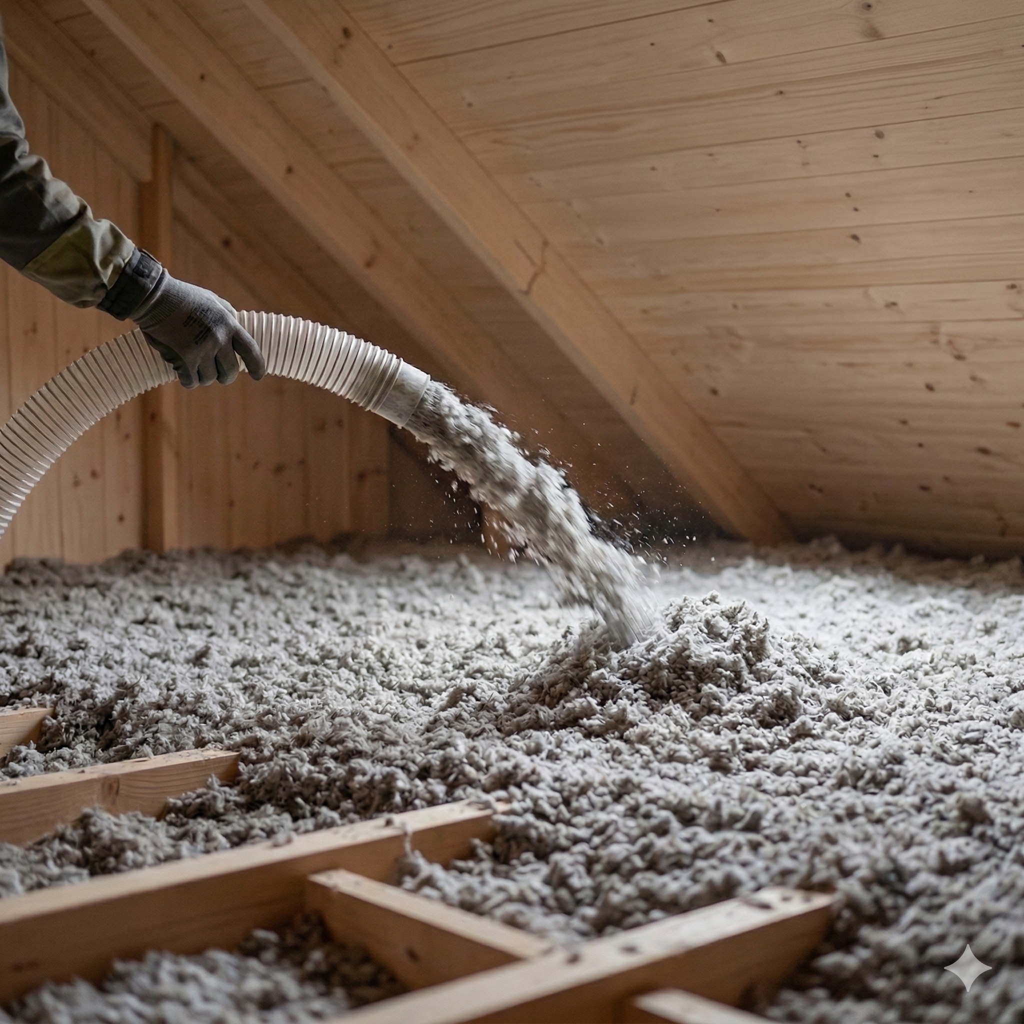 Isolation par soufflage