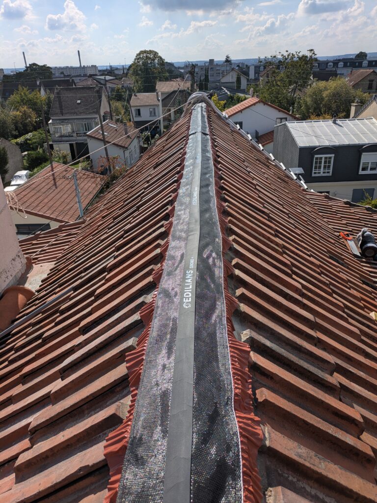 Chantier de rénovation de toiture D&D Service (Yvelines)