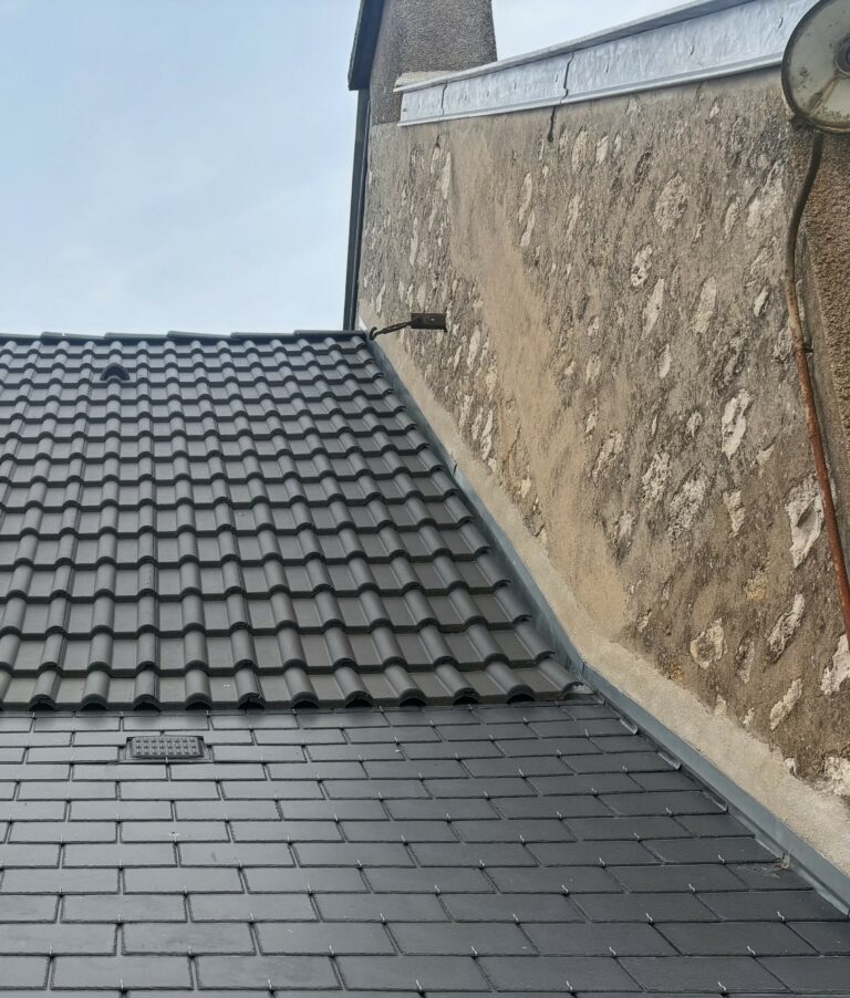 Couvertine et habillage de rive en zinc (Yvelines)